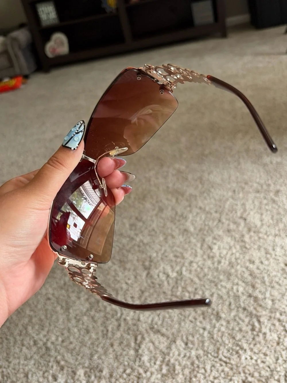 Retro cute summer sunglasses
